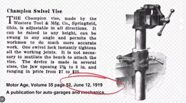 1919 Motor Age Western Tool & Mfg. Springfield OH Champion Swivel Vise ad pp 52.jpg