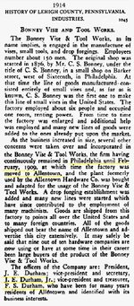 1914  History of Lehigh Valley item about Bonney (copy).jpg