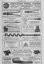 1916 Hardware Age Chapin Stevens Chicago Patented Tools Deuse Dietzgen Osborne Porter Roberts ...jpg