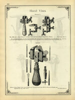 1890 John Pritzlaff Hardware Co. catalog Bonney Millers Falls vise ad pp 198.jpg