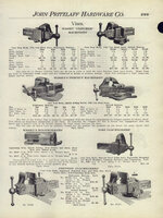 1916 John Pritzlaff Hardware Co. catalog Massey Prentiss Yost vise ad pp 299.jpg
