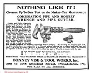 1906 Hardware Dealers Magazine Bonney Pipe & Monkey Wrench & Pipe Cutter ad pp 339.jpg
