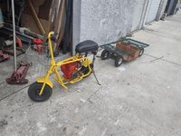 yard cart and pit bike.jpg yard cart and pit bike.jpg