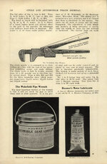 1904 Cycle & Automobile Trade Journal Wakefield pipe wrench (patent 454893) ad pp 116.jpg