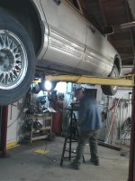 Ken changing oil on the lincoln.jpg