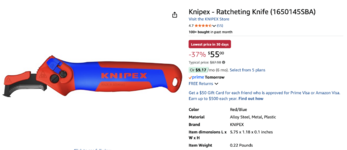 Knipex - Ratcheting Knife (1650145SBA).png