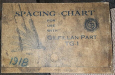 Gilfillan 1918 TG-1 feeler gauge spacing chart (ebay 124991938645 01).jpg