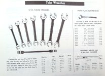 1960 California Tool Co. C.T.I. tubing wrenches.JPG