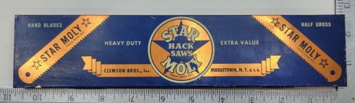 Clemson Bros. Star Moly hacksaw blade (patent 1967020 03).jpg