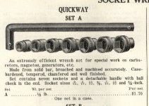 Bethlehem Quickway 'Set A' 1.2 hex dr SAE socket set - 1923 Baker Hamilton & Pacific Co. catal...jpg