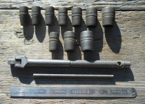 Duro Chrome 12 pc 1.4 dr SAE socket set D-I 091123 03.jpg