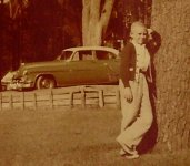 Poser with 1953 Olds 98.jpg Poser with 1953 Olds 98.jpg