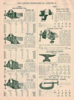 1926 Canton Hardware Co. catalog Columbian Reed Stanley Trenton vise ad pp 774.jpg