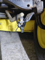 Mower steering linkage.jpg Mower steering linkage.jpg