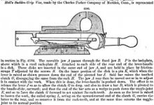 1891 Parker - Halls' Sudden-Grip Vise  Appletons' cyclopædia of applied ... - D. Appleton and Co.jpg