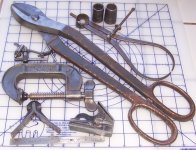 C1 Wiss Sp Clamp Heads Keys SK & CM soc calipers 6 in scale.jpg