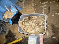 More kitchen floor pictures tile remnents.jpg