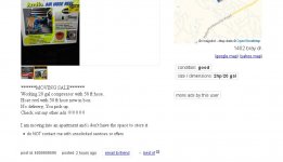 Craftsman 20 gal compressor with air reel_CL_CharlotteNC_70bucks_pic2.JPG