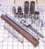 g1 SK ext Copper drift Proto Ext Torque Wrench head, 5 indestro sockets, short Easco adn PowrKra.jpg