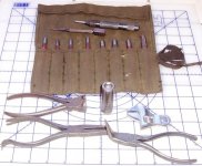 Starrett drift punch set junk auto punch germany nips upholstery pliers williams bent NN brown t.jpg