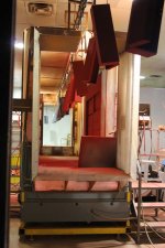Going though the powder paint booth.jpg
