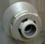 Removing Plastic Drain Valve on Rheem WH for Hydronic | The Garage Journal