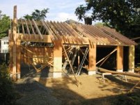 Garage with Rafters.JPG