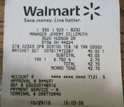 Walmart Bostitch 65pc Pass Thru Receipt 102915.jpg