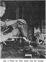 1922 Vise in action 4 (Blacksmith & Wheelwright).jpg