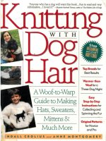 knitting dog hair.jpg