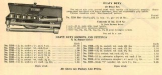 Indestro 2210 3.4 drive heavy duty socket set - 1938 Jensen Byrd Hardware catalog pp 330.jpg Indestro 2210 3.4 drive heavy duty socket set - 1938 Jensen Byrd Hardware catalog pp 330.jpg