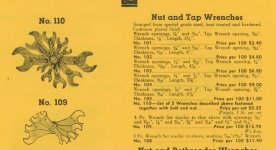 Indestro 109 110 nut and tap wrench set - 1935 Indestro catalog pp 26.jpg