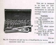 Mossberg No. 9 socket set - 1928 John Pritzlaff Hardware Co. catalog pp 112.jpg Mossberg No. 9 socket set - 1928 John Pritzlaff Hardware Co. catalog pp 112.jpg