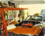 72 Corvette Liane Holds the Compressor.jpg