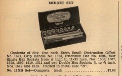 Blackhawk 11ND 11-pc 1.4 drive SAE socket set - 1936 Janney Semple Hill & Co. catalog pp 3048.jpg