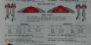 Indestro wall bracket wrench sets - 1959 Indestro catalog pp 31.jpg