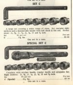 Bethlehem Quickway 'Set C' 'Set Special C' 1.2 hex dr SAE socket set - 1923 Baker Hamilton & Pac.jpg