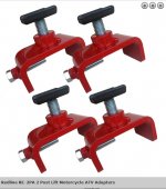 Redline Motorcycle 2 post lift adapter 001.jpg