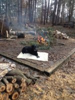 28 Gunner burning wood.JPG