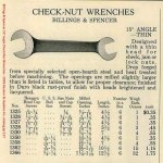 Billings & Spencer 15 angle Check Nut Wrenches - 1926 Decatur & Hopkins Co. catalog pp 117.jpg Billings & Spencer 15 angle Check Nut Wrenches - 1926 Decatur & Hopkins Co. catalog pp 117.jpg