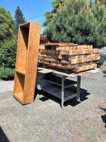 picked up free Oak cabinet for old bins.jpg