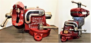 Emmert 4a Universal Machinists' vise restored combo pic (1).jpg