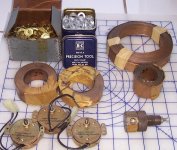 21 Copper shim brass washers clocks weather strip lock washers reg.jpg