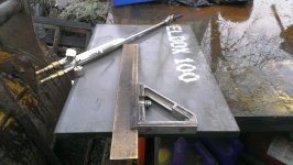 Magnetic Combination Square; 18 Inch, Brass Blade.jpg