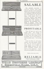 1911 Hardware Age Wells Bros. Co. Greenfield Ma. screw plate tap ad pp 111.jpg