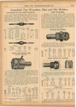 1922 Geo. Worthington Co. catalog Greenfield Tap & Die ad pp 310C.jpg
