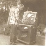 Grandpa and his King System 1955.jpg