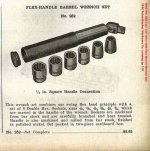 BOG No. 252 7-pc 1.2 dr SAE Flex-Barrel Wrench Set - 1936 Schwabacher Hardware Co. catalog pp 13.jpg BOG No. 252 7-pc 1.2 dr SAE Flex-Barrel Wrench Set - 1936 Schwabacher Hardware Co. catalog pp 13.jpg
