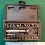 Truecraft 1.4 dr SAE socket set 01.jpg Truecraft 1.4 dr SAE socket set 01.jpg