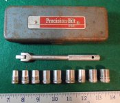 Precision Bilt (Spiegel) 1.4 dr SAE socket set 02.jpg Precision Bilt (Spiegel) 1.4 dr SAE socket set 02.jpg
